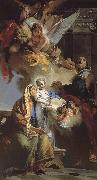 Giovanni Battista Tiepolo Our Lady of the education oil on canvas